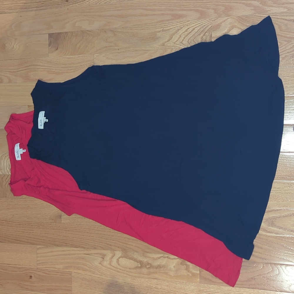 Rohb stretchy mini dresses, lot of 2